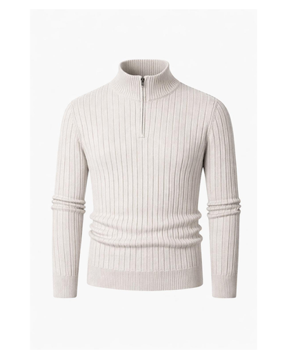 Il Romano - Pull col montant demi-zip